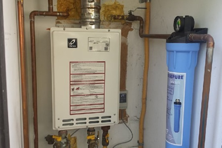 Tankless water heater sizing gpm temperature rise and fixture math